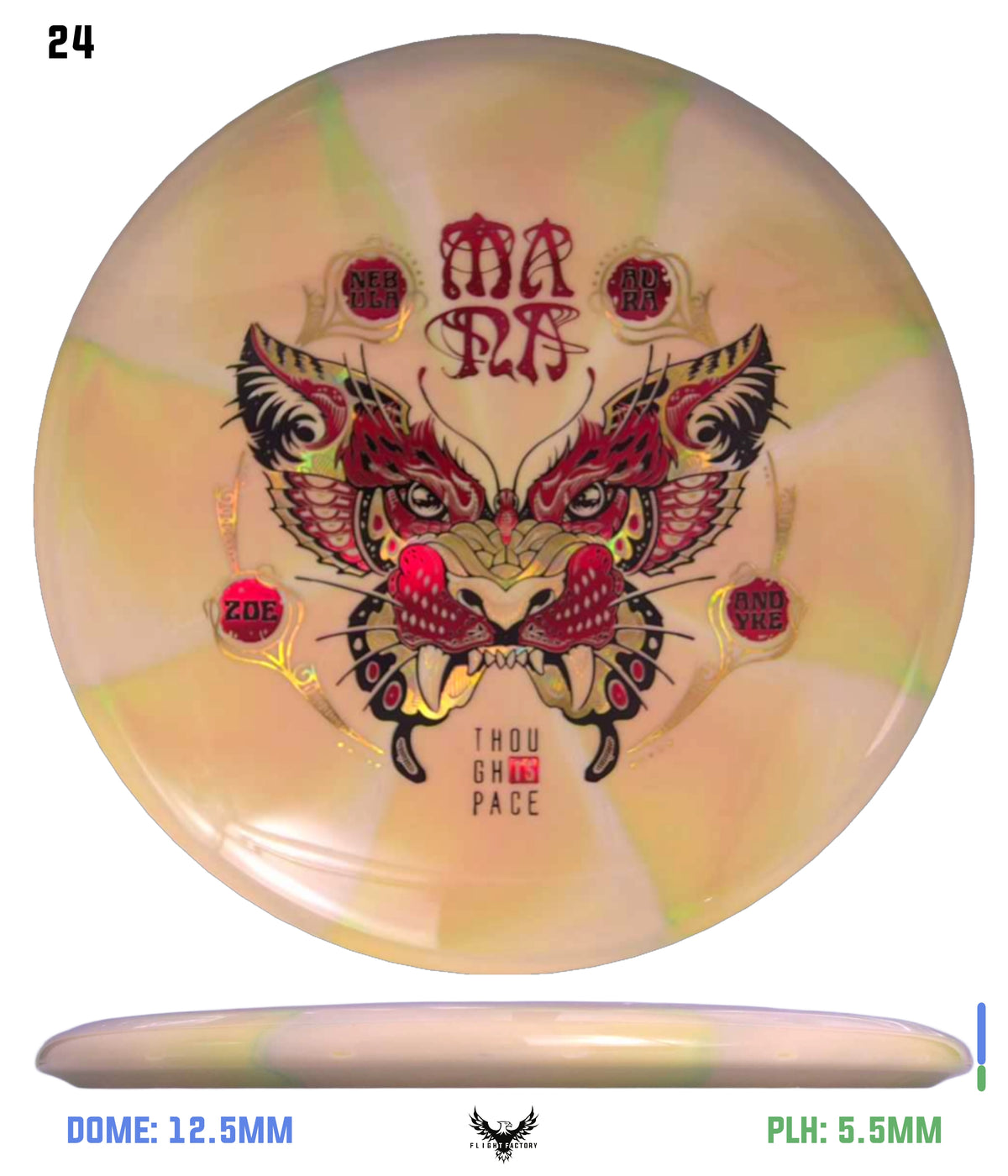 Thought Space Athletics Zoe Andyke 2025 Signature Nebula Aura Mana