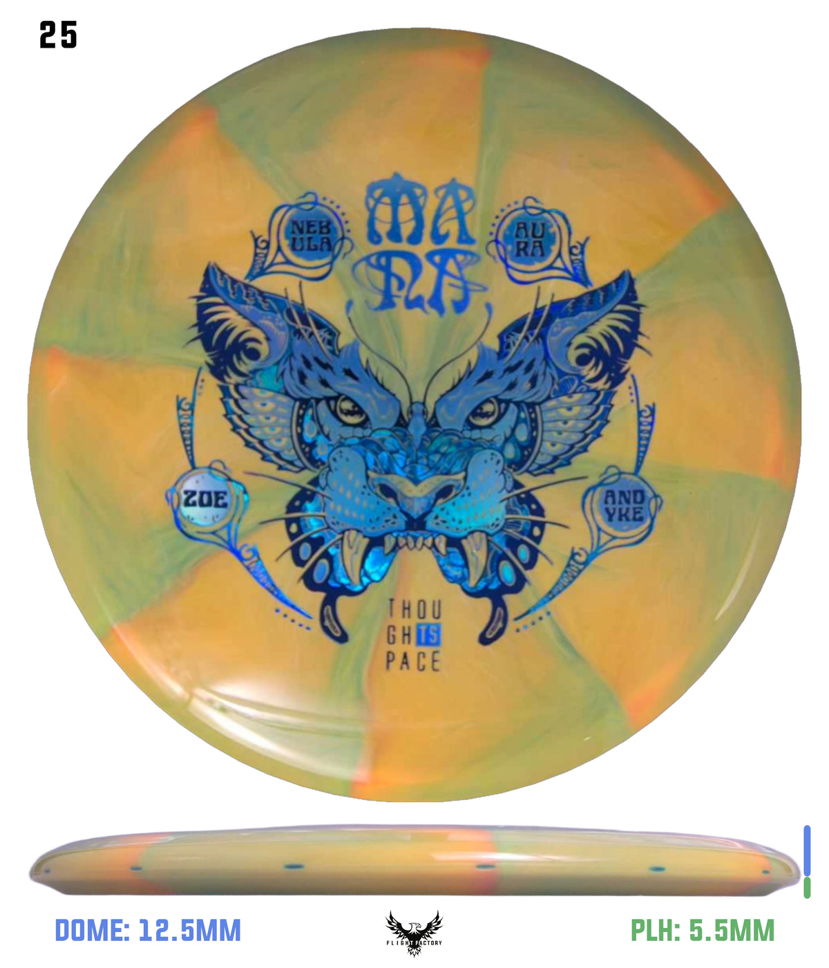 Thought Space Athletics Zoe Andyke 2025 Signature Nebula Aura Mana