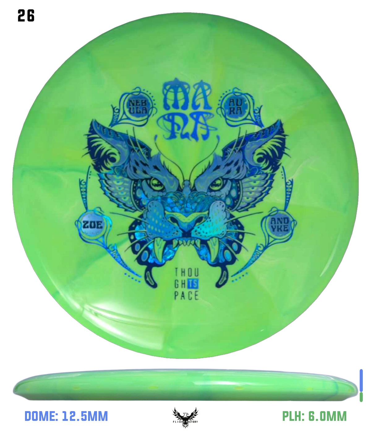 Thought Space Athletics Zoe Andyke 2025 Signature Nebula Aura Mana