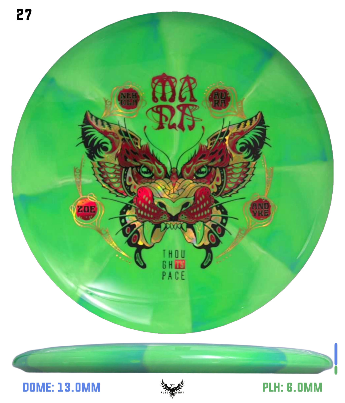 Thought Space Athletics Zoe Andyke 2025 Signature Nebula Aura Mana