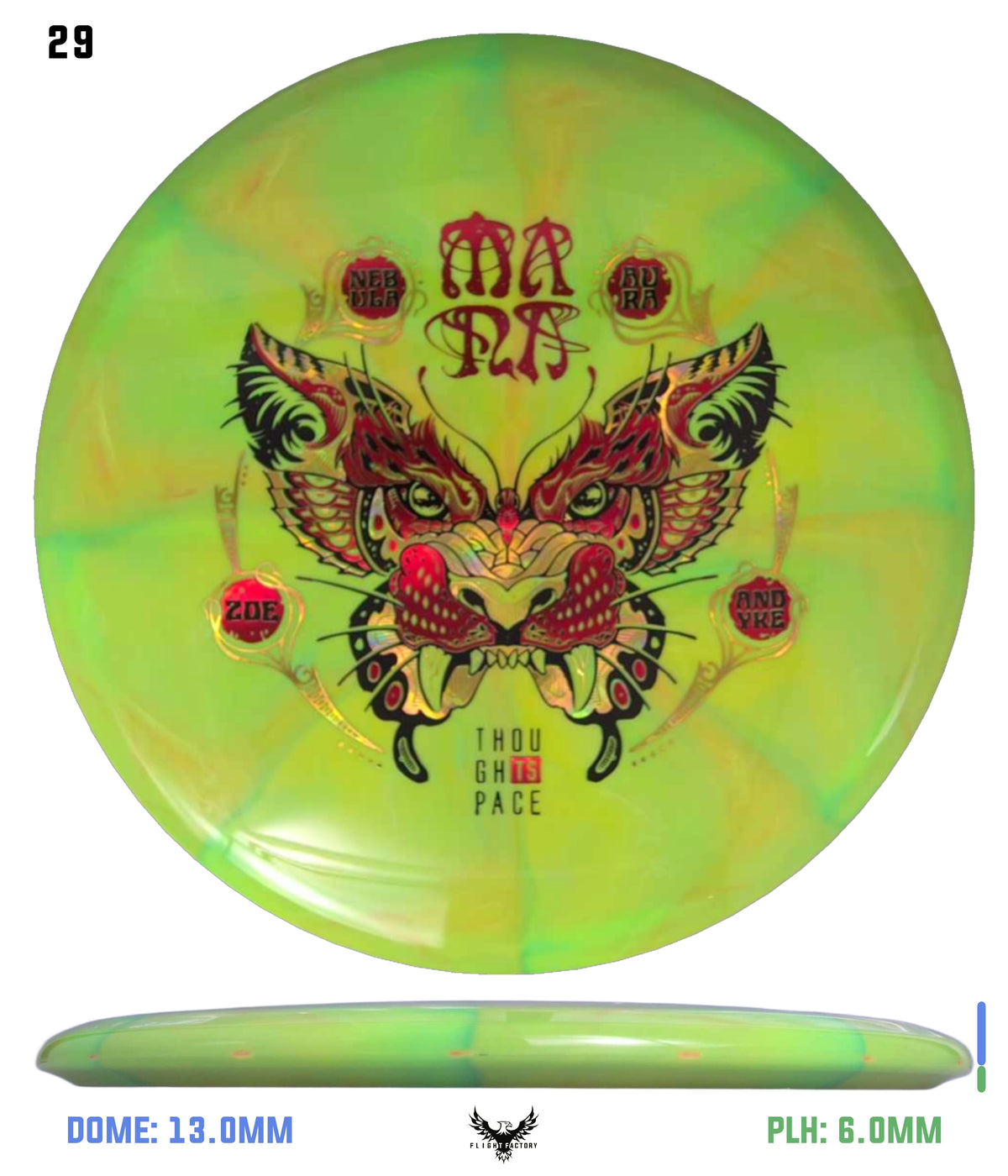 Thought Space Athletics Zoe Andyke 2025 Signature Nebula Aura Mana