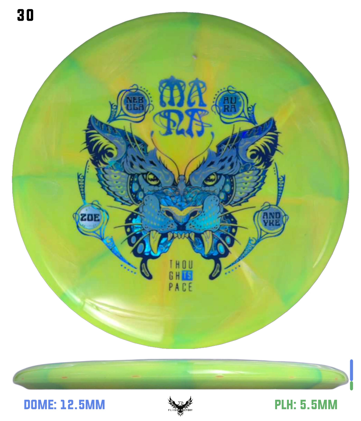 Thought Space Athletics Zoe Andyke 2025 Signature Nebula Aura Mana