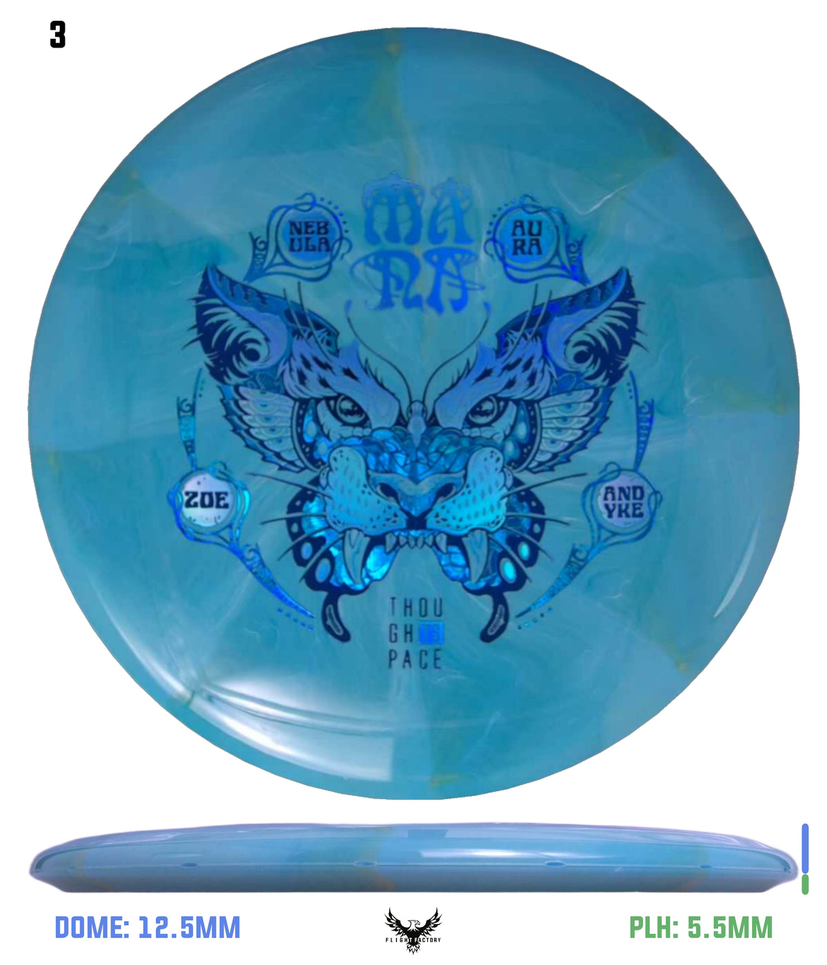 Thought Space Athletics Zoe Andyke 2025 Signature Nebula Aura Mana