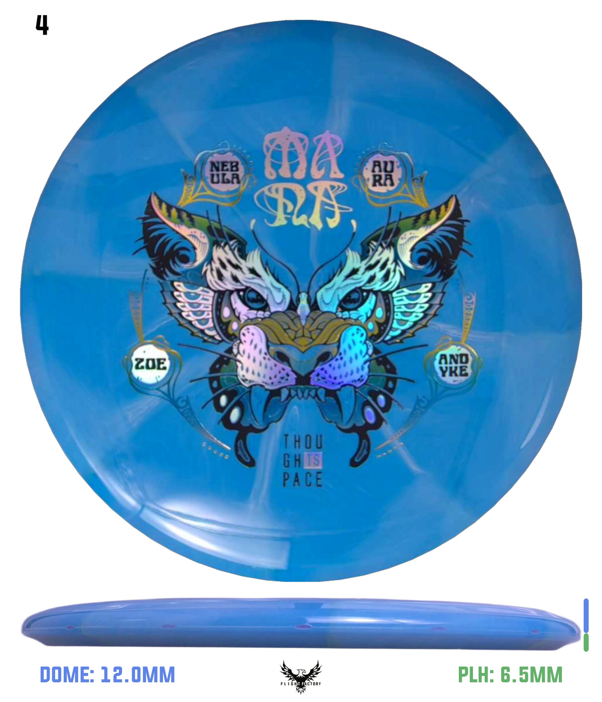 Thought Space Athletics Zoe Andyke 2025 Signature Nebula Aura Mana