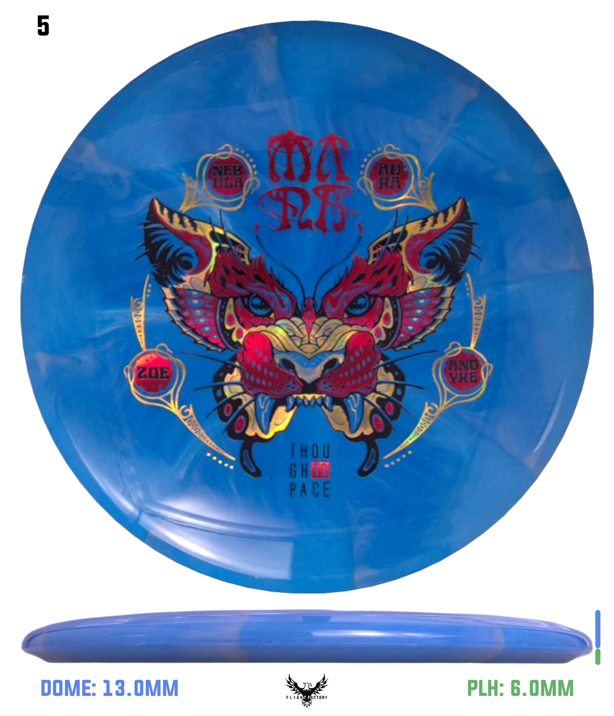 Thought Space Athletics Zoe Andyke 2025 Signature Nebula Aura Mana