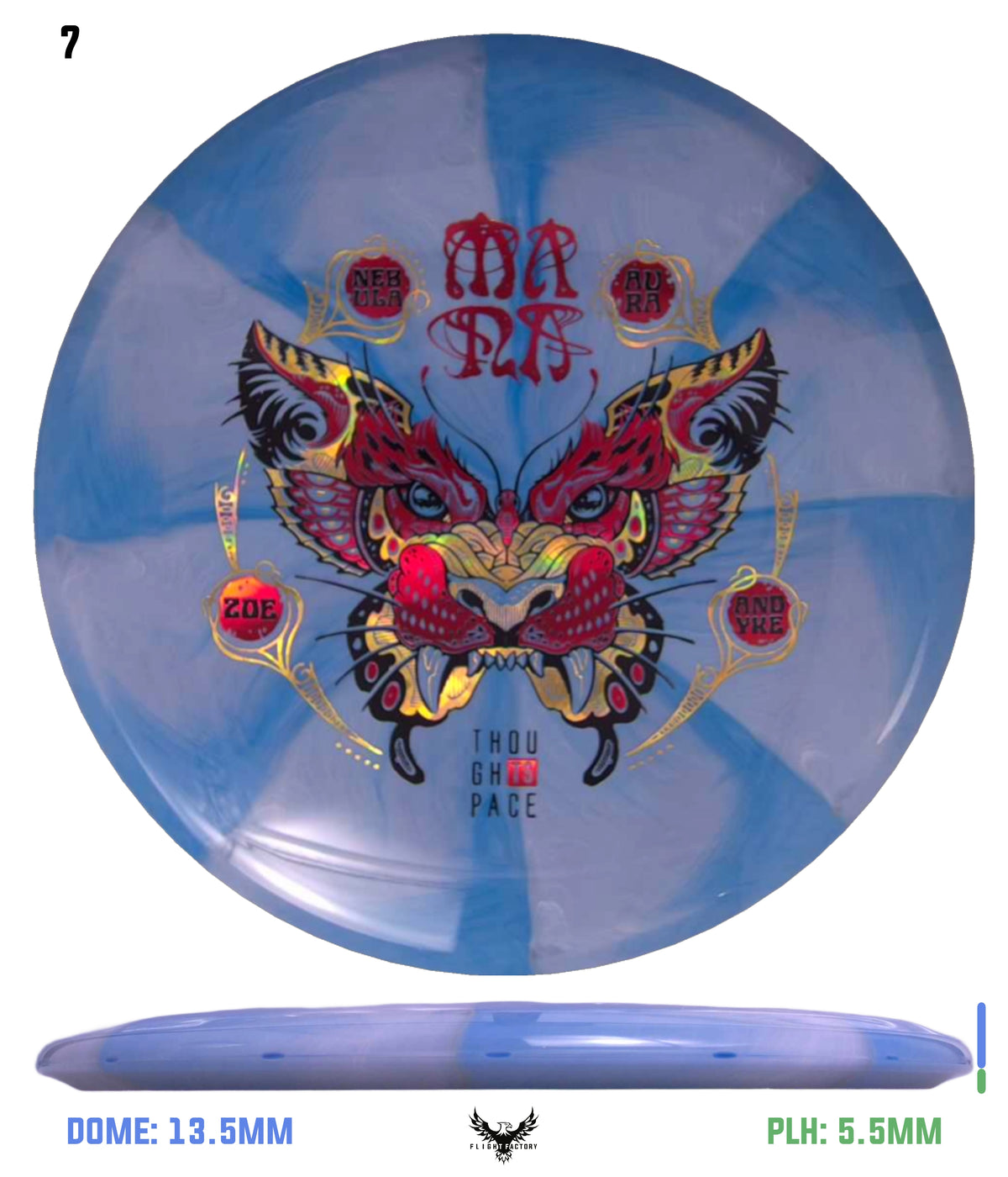 Thought Space Athletics Zoe Andyke 2025 Signature Nebula Aura Mana