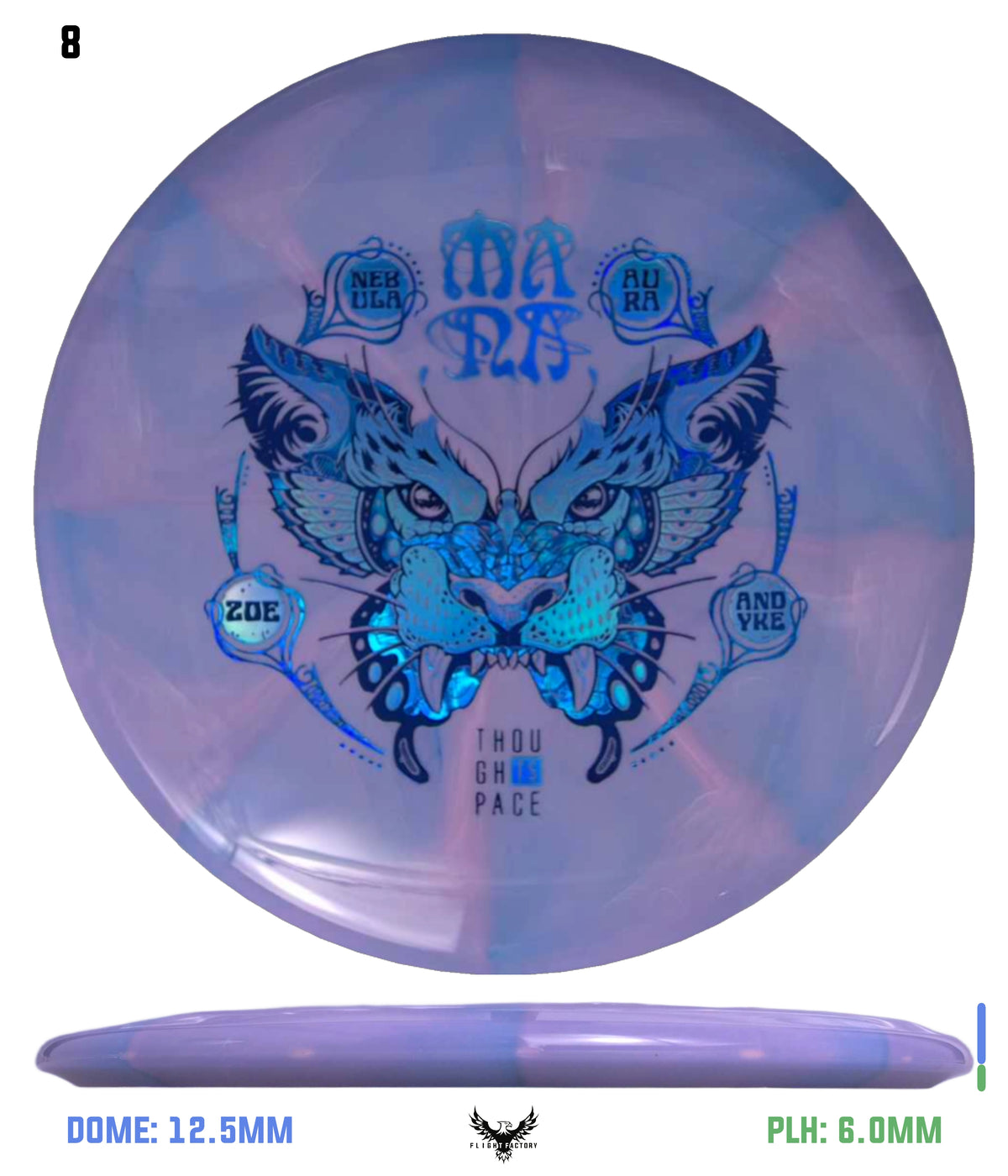 Thought Space Athletics Zoe Andyke 2025 Signature Nebula Aura Mana