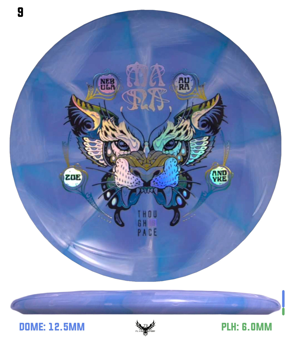 Thought Space Athletics Zoe Andyke 2025 Signature Nebula Aura Mana