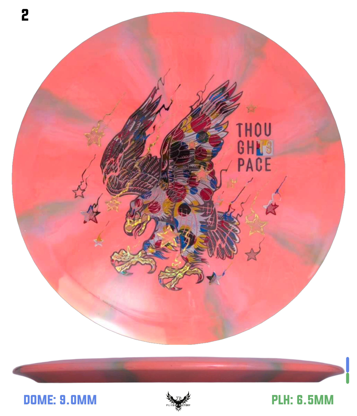Thought Space Athletics Nebula Aura Omen - Freedom Chicken
