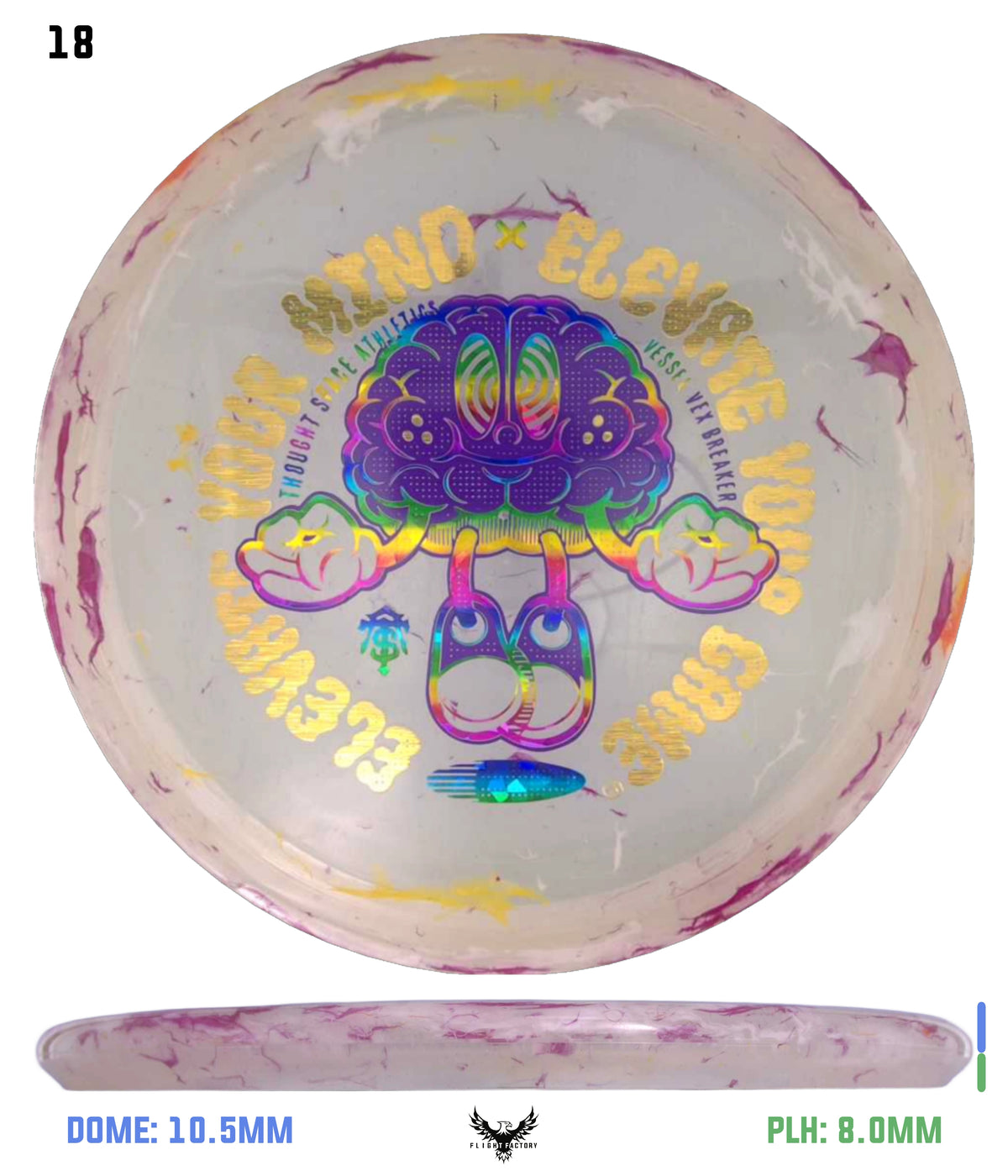 Thought Space Athletics Vex Breaker Vessel - Elevate Your Mind x Elevate Your Game