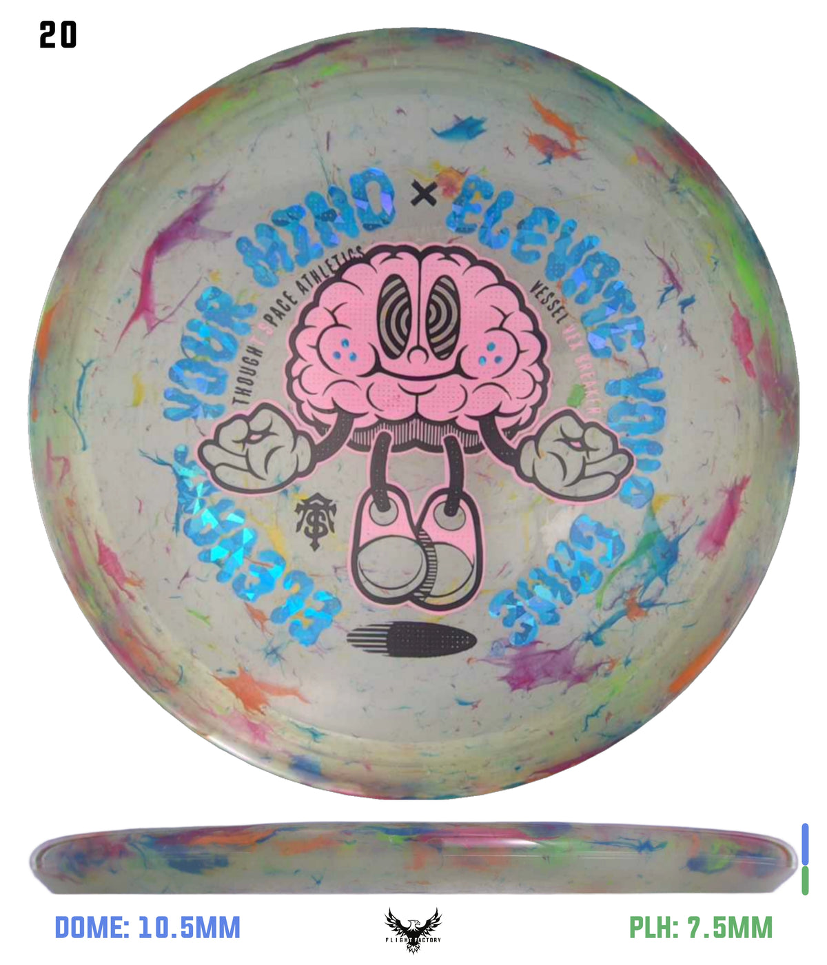 Thought Space Athletics Vex Breaker Vessel - Elevate Your Mind x Elevate Your Game