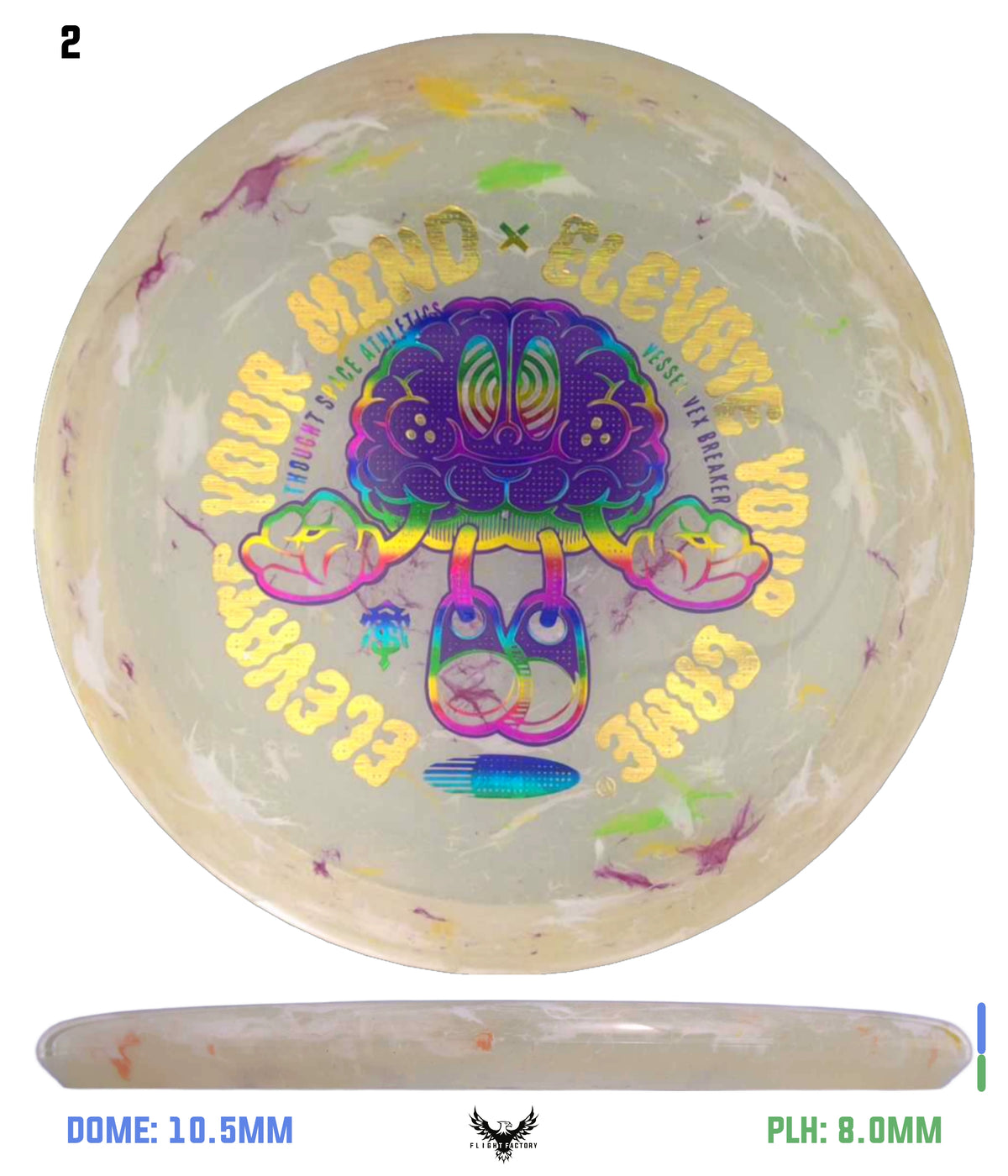 Thought Space Athletics Vex Breaker Vessel - Elevate Your Mind x Elevate Your Game