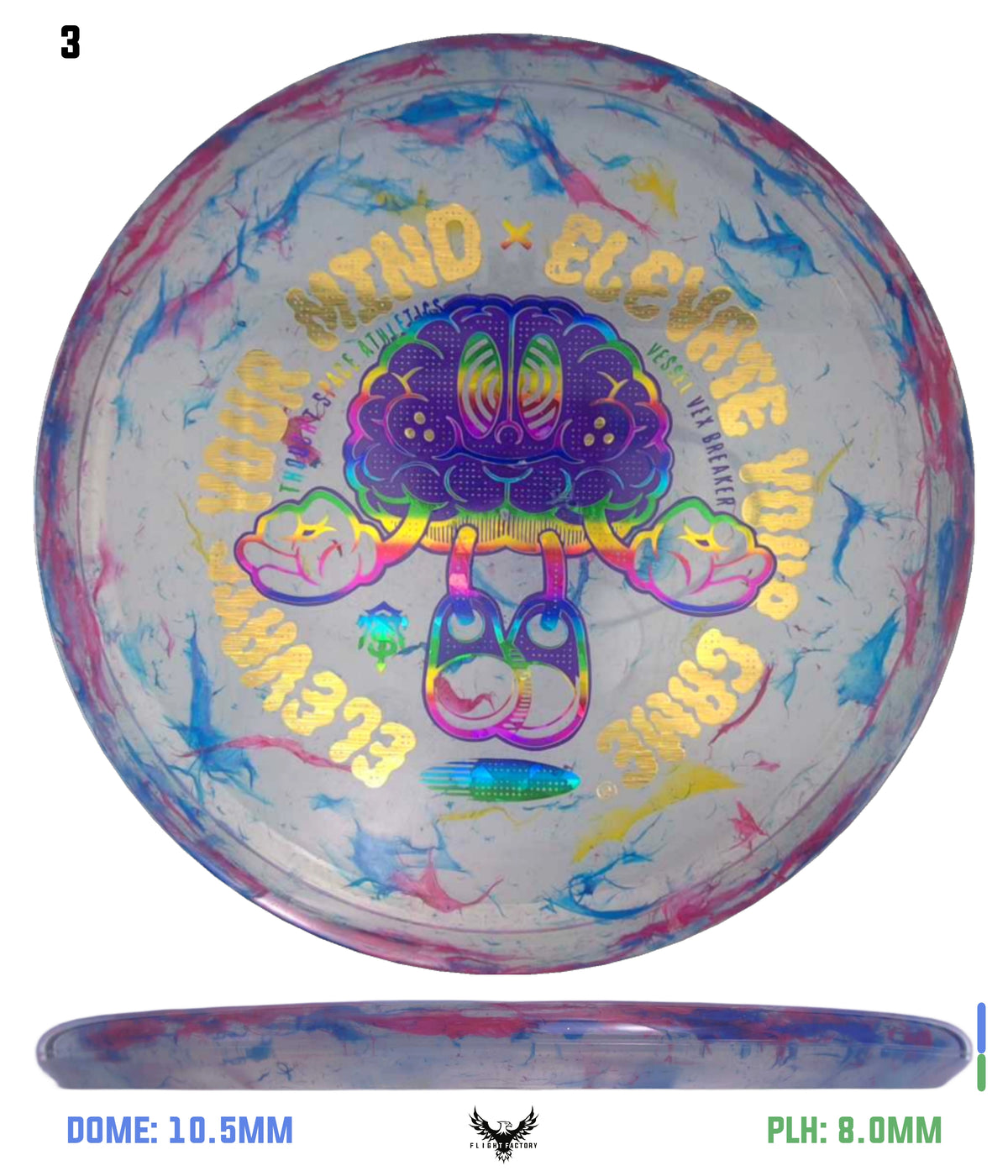 Thought Space Athletics Vex Breaker Vessel - Elevate Your Mind x Elevate Your Game