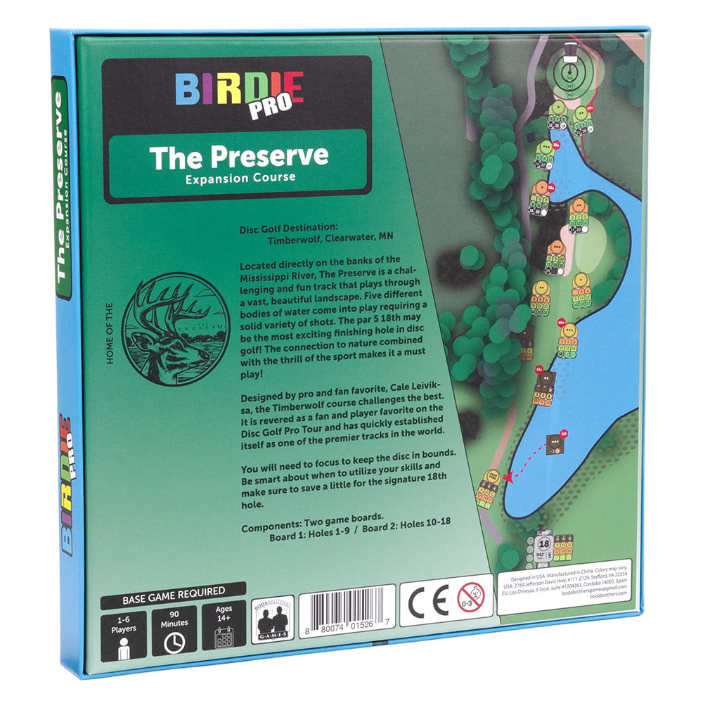 Birdie Pro Board Game - The Preserve Expansion