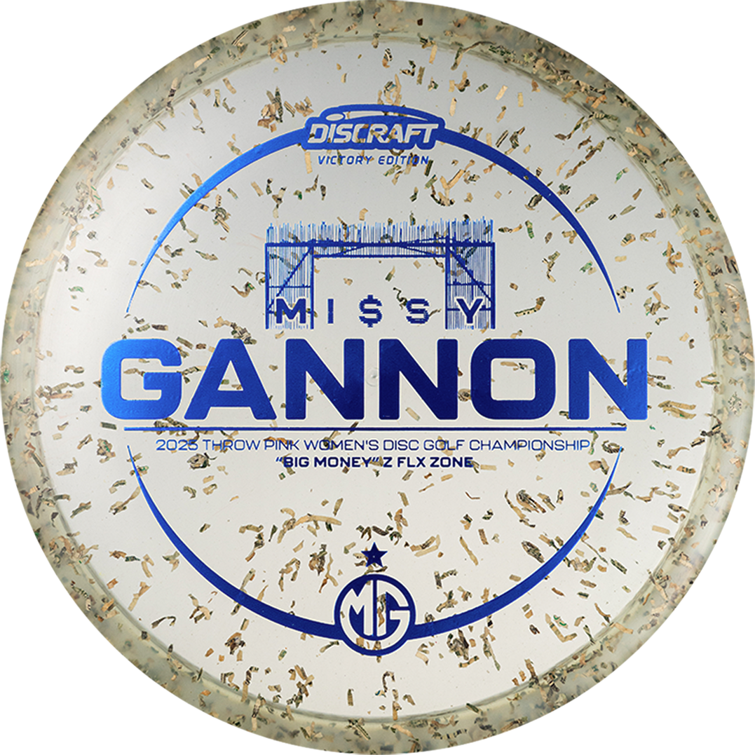 Discraft Shredded Money Z FLX Zone - Missy Gannon TPWDG Champion (PRE-ORDER)