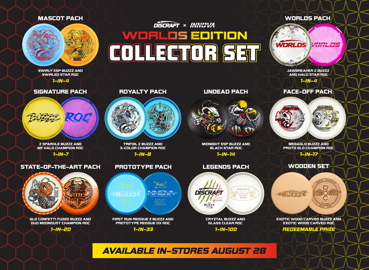 Innova x Discraft Worlds Edition Collector Set (Coming Soon)
