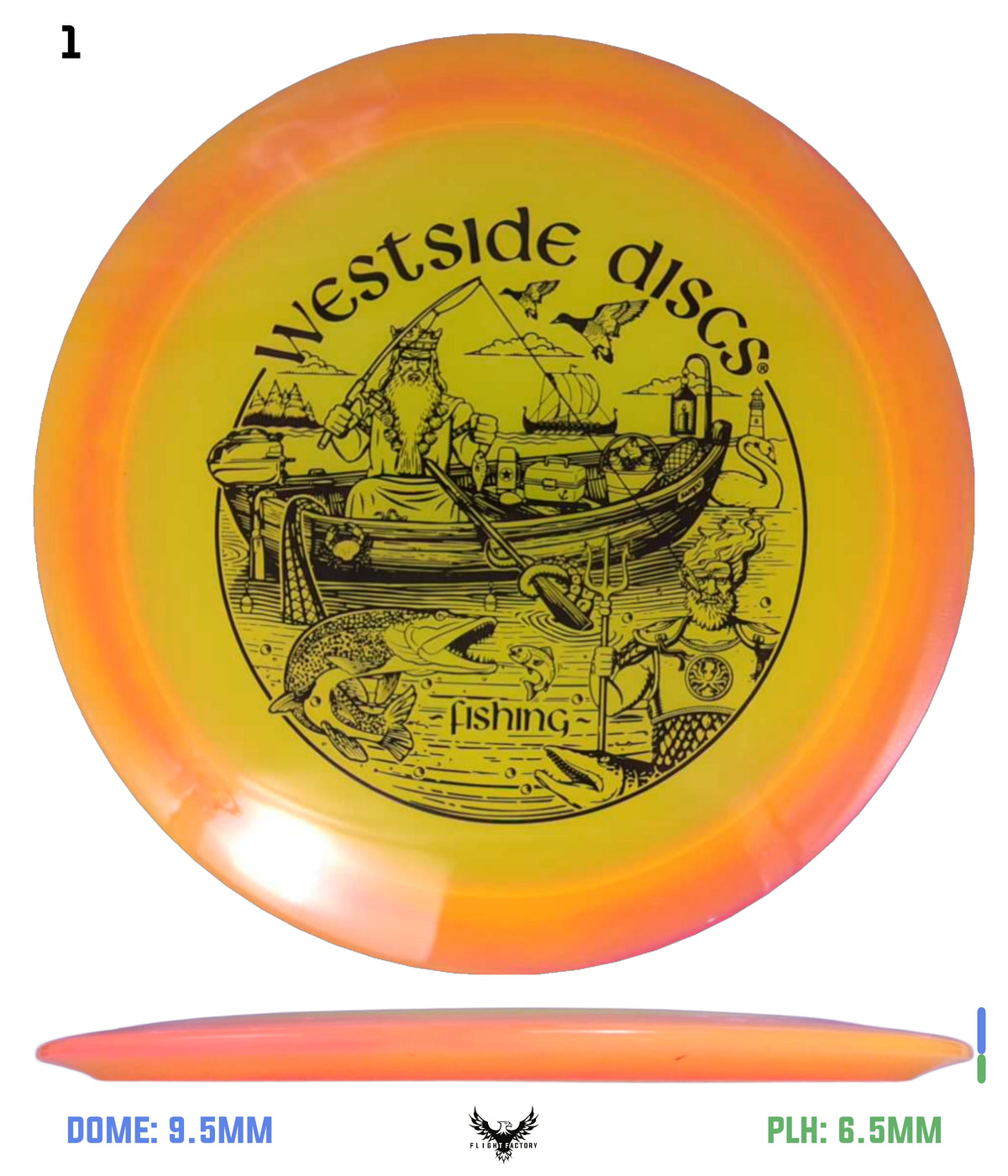 Westside Discs VIP-X Orbit Ahti - Fishing Scene
