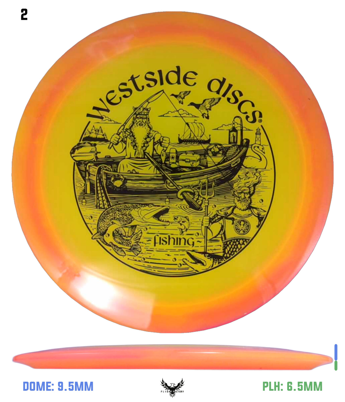 Westside Discs VIP-X Orbit Ahti - Fishing Scene