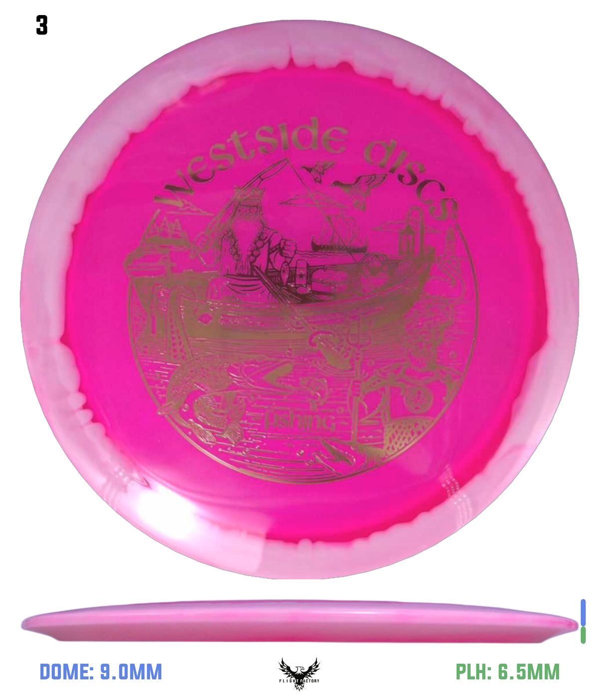 Westside Discs VIP-X Orbit Ahti - Fishing Scene
