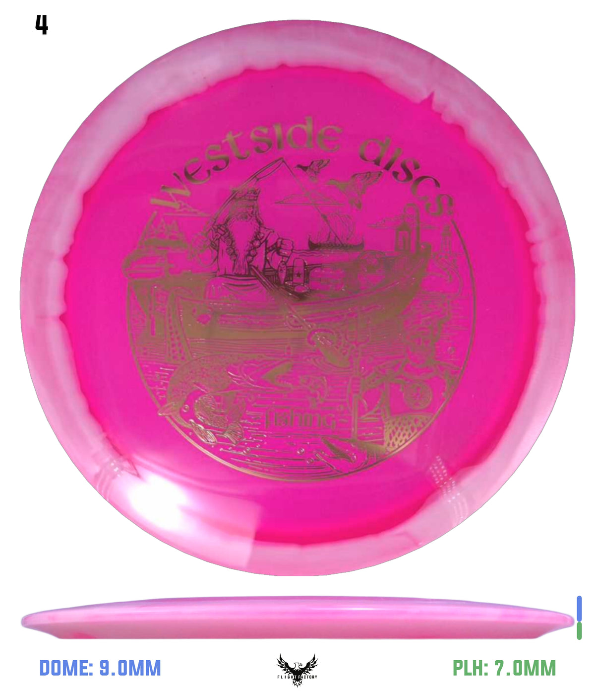 Westside Discs VIP-X Orbit Ahti - Fishing Scene