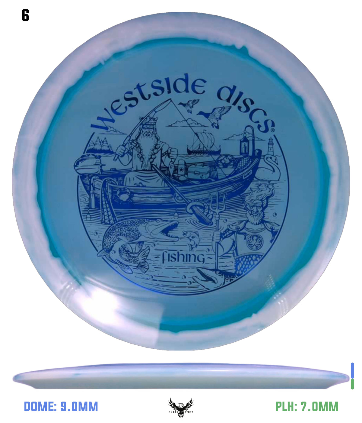 Westside Discs VIP-X Orbit Ahti - Fishing Scene