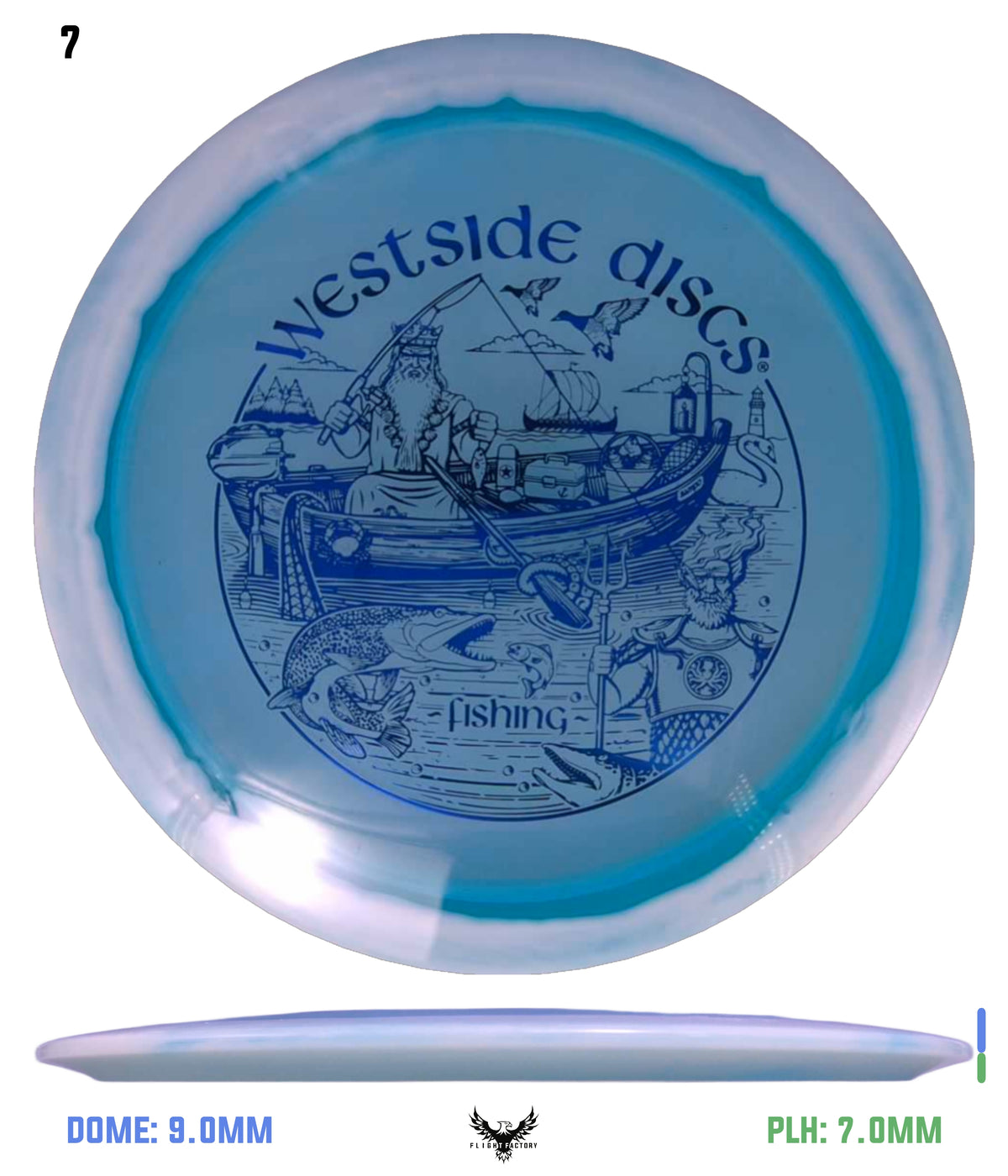 Westside Discs VIP-X Orbit Ahti - Fishing Scene