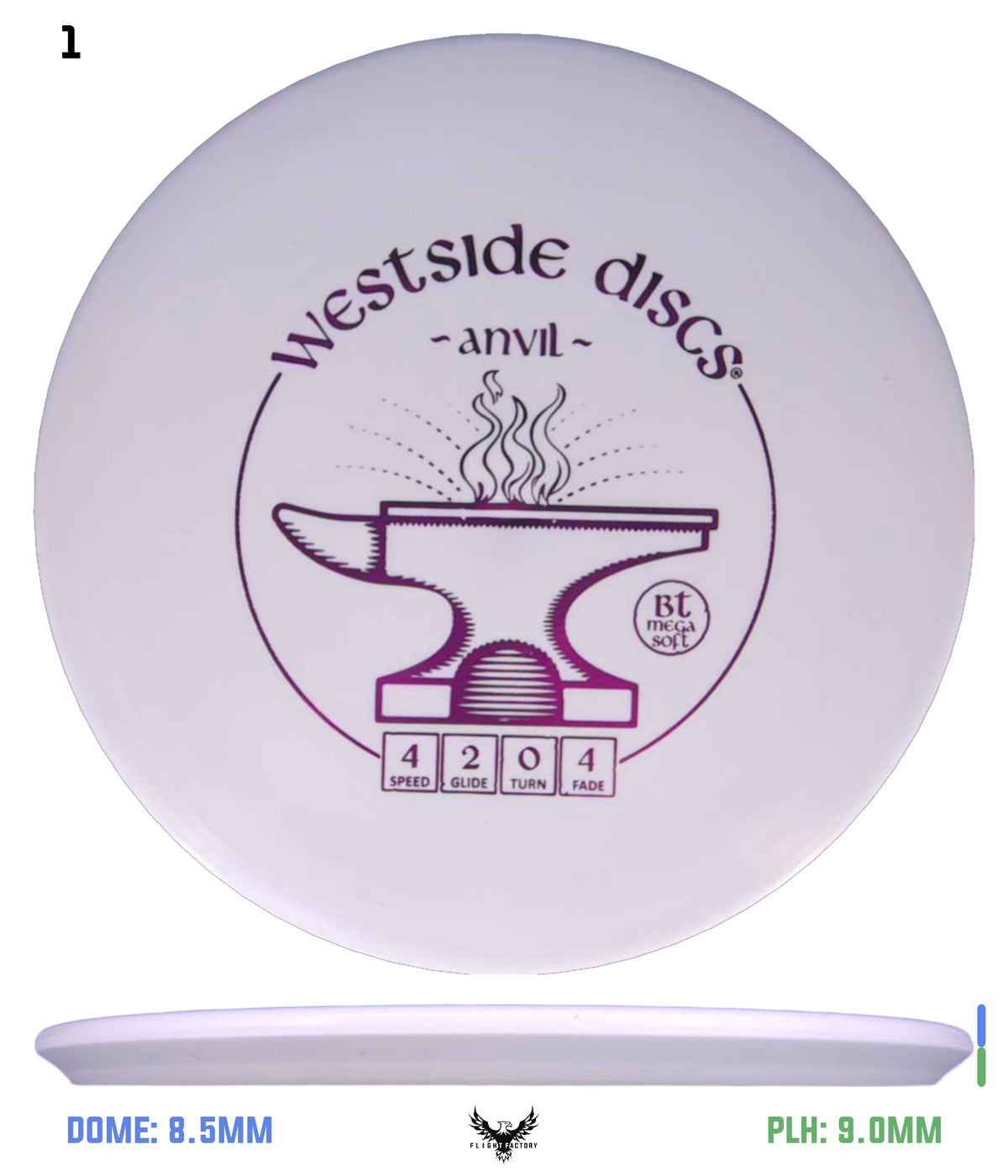 Westside Discs BT Megasoft Anvil