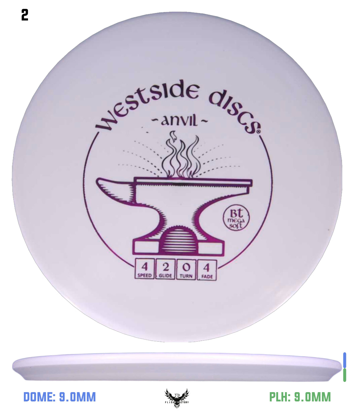Westside Discs BT Megasoft Anvil