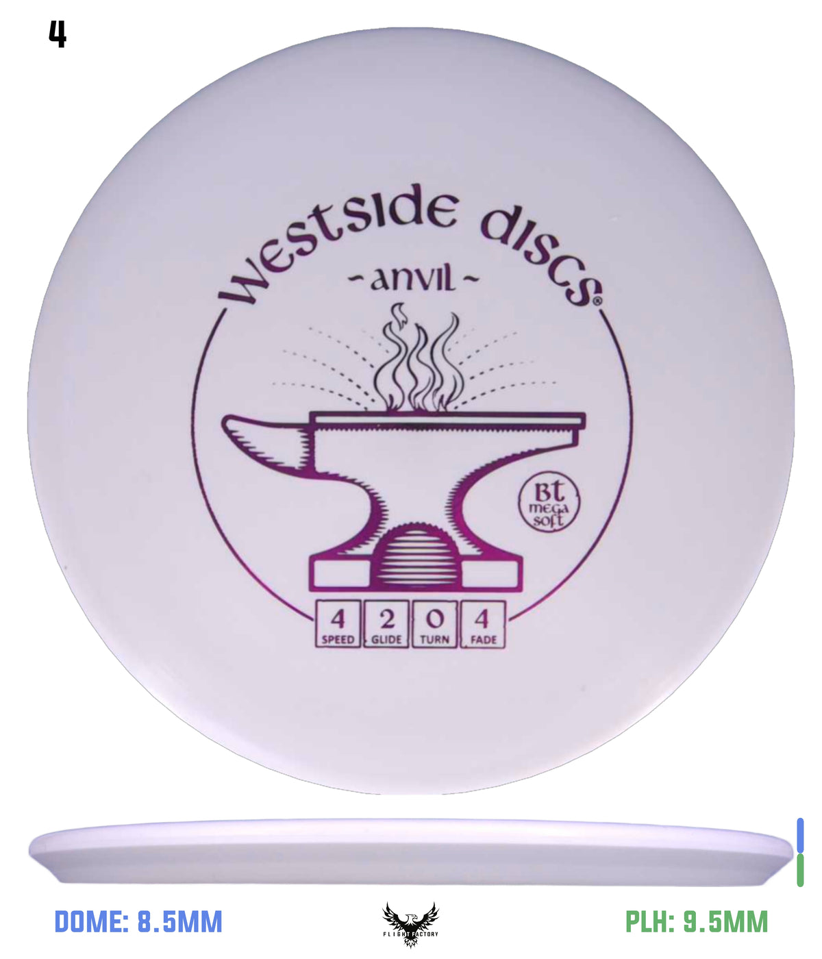 Westside Discs BT Megasoft Anvil