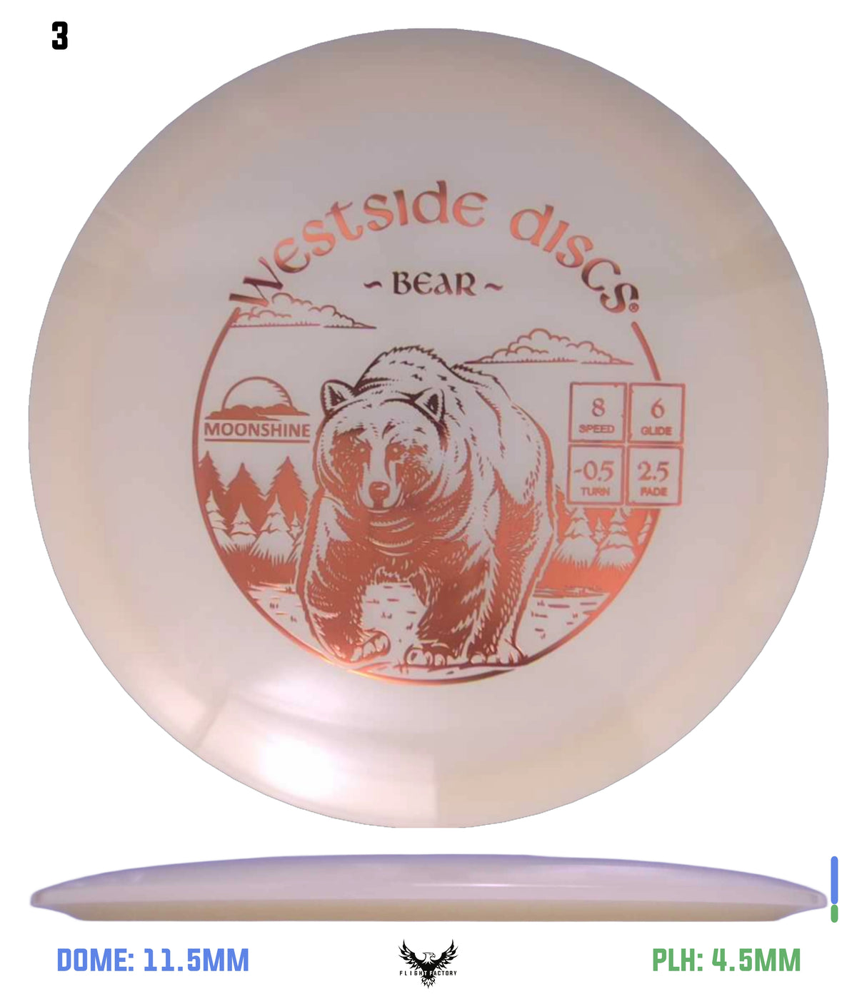 Westside Discs VIP Moonshine Bear