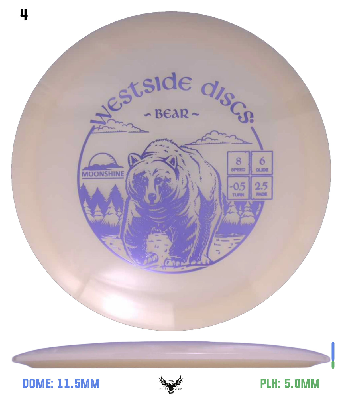 Westside Discs VIP Moonshine Bear