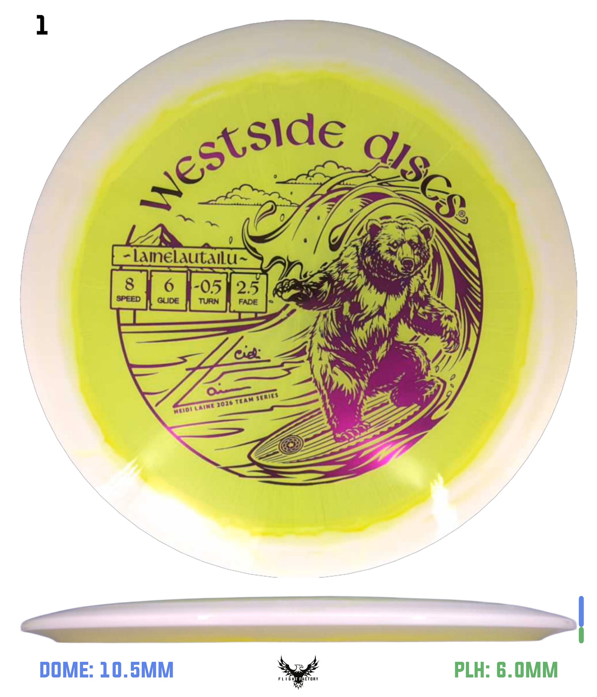 Westside Discs VIP-X Bear - Heidi Laine 2026 Team Series