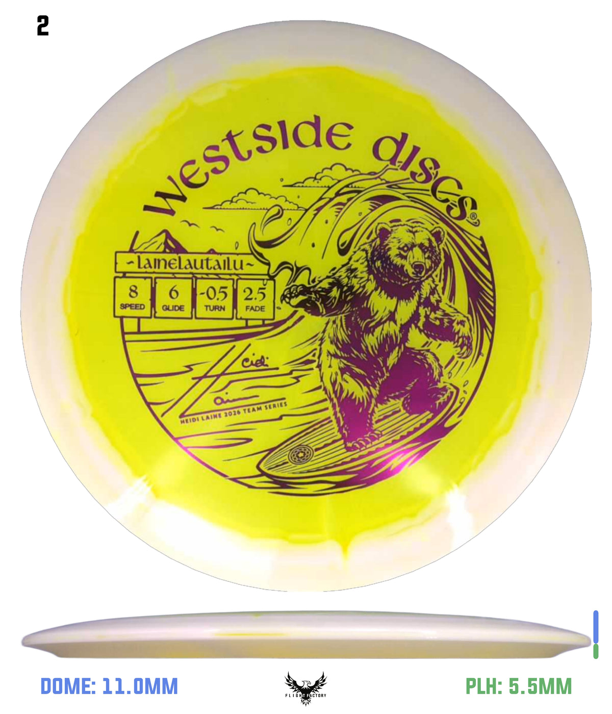 Westside Discs VIP-X Bear - Heidi Laine 2026 Team Series