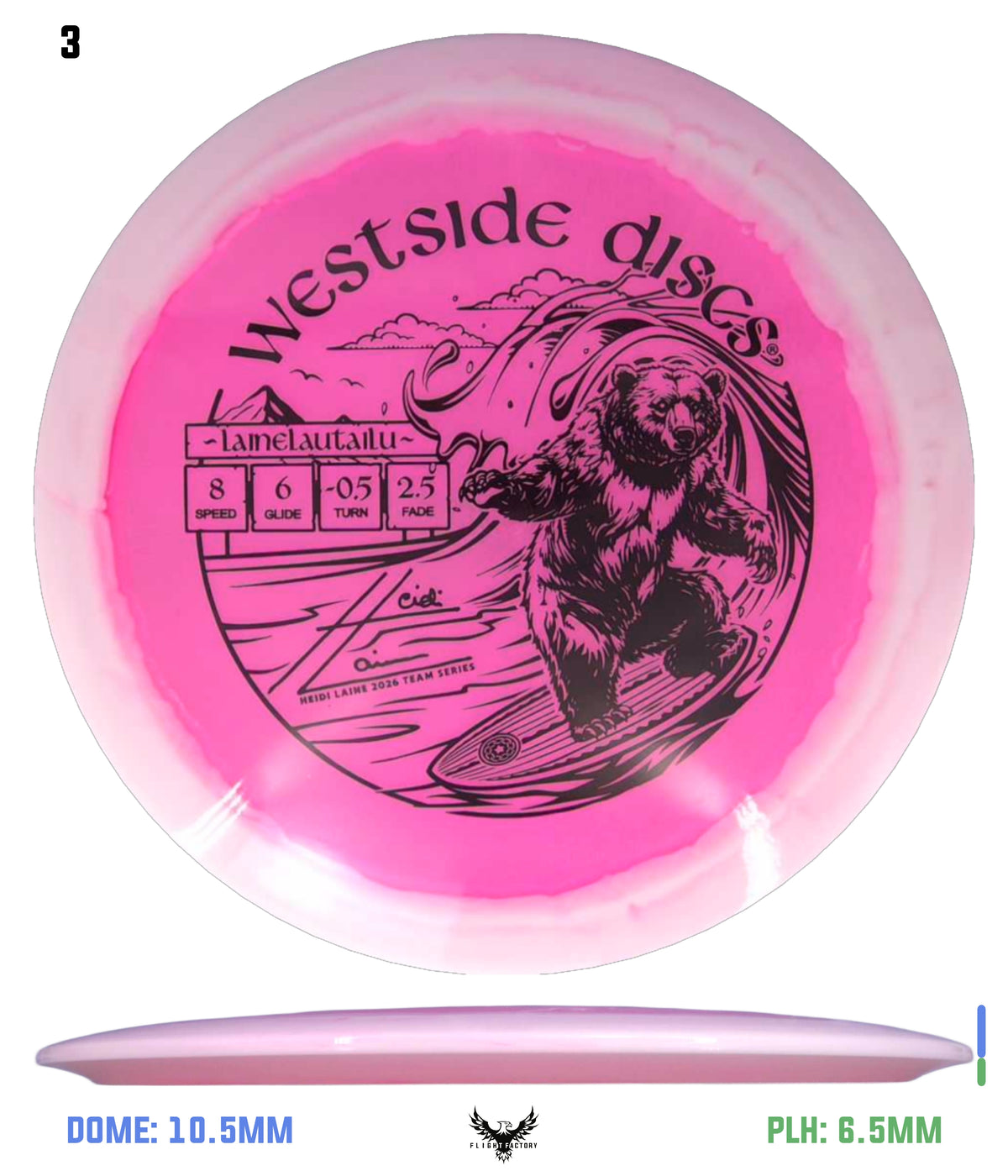 Westside Discs VIP-X Bear - Heidi Laine 2026 Team Series