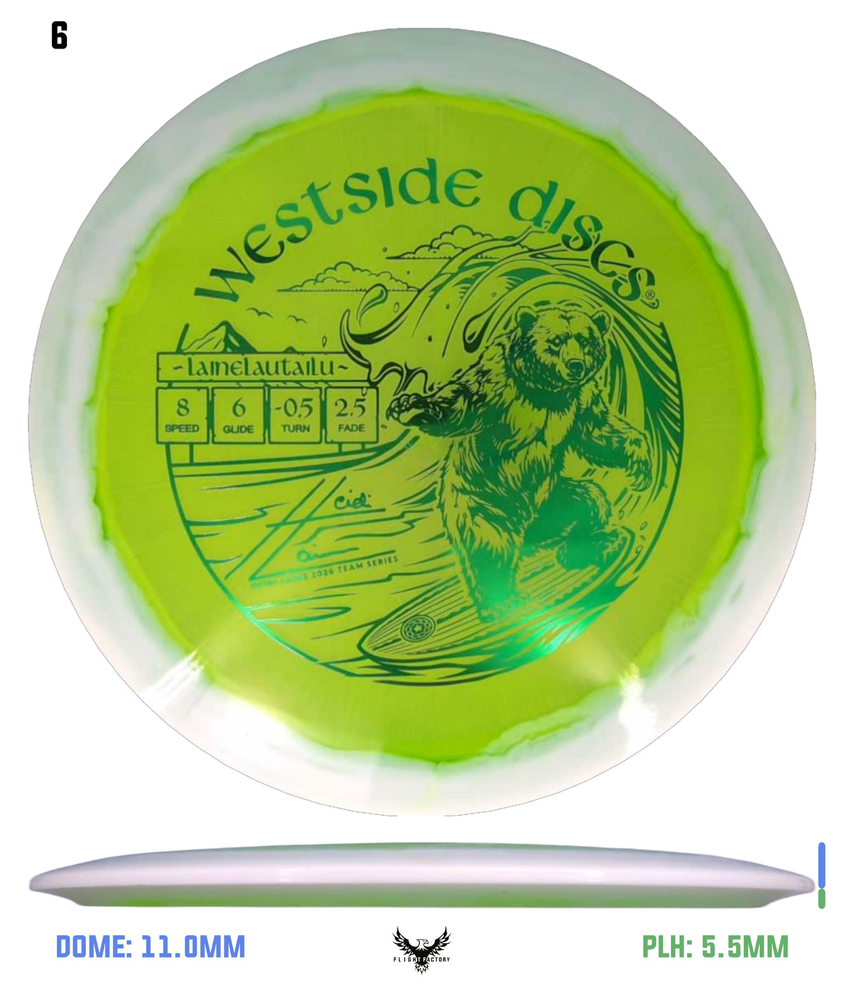 Westside Discs VIP-X Bear - Heidi Laine 2026 Team Series