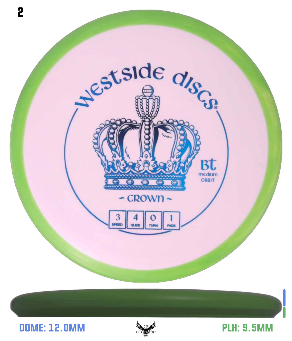 Westside BT Medium Orbit Crown