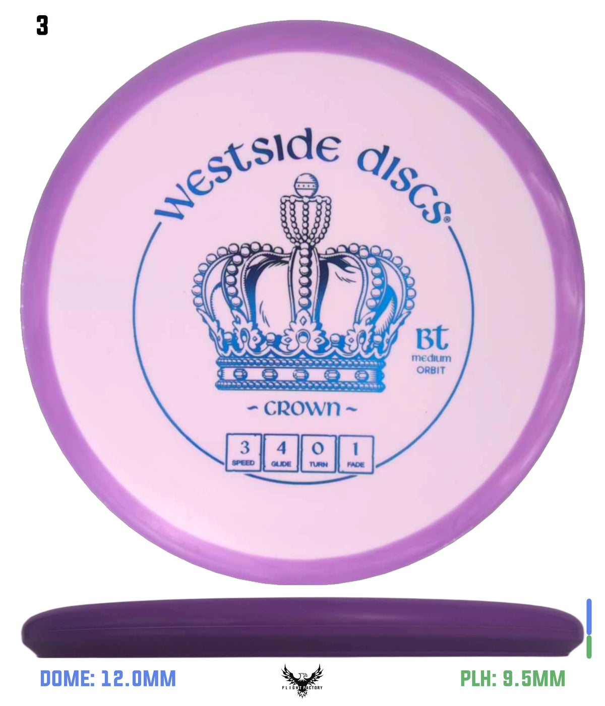 Westside BT Medium Orbit Crown