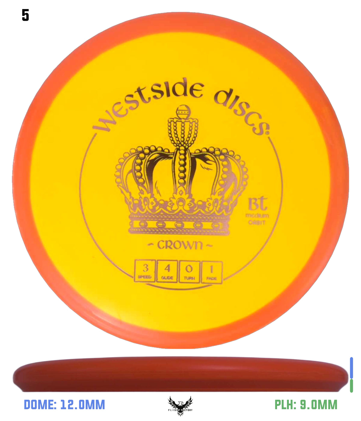 Westside BT Medium Orbit Crown