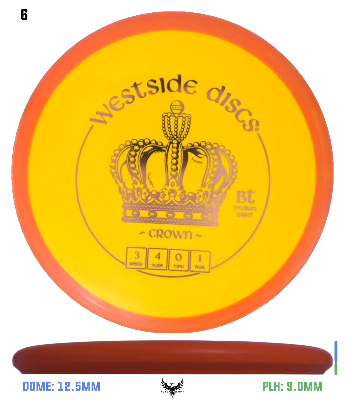Westside BT Medium Orbit Crown