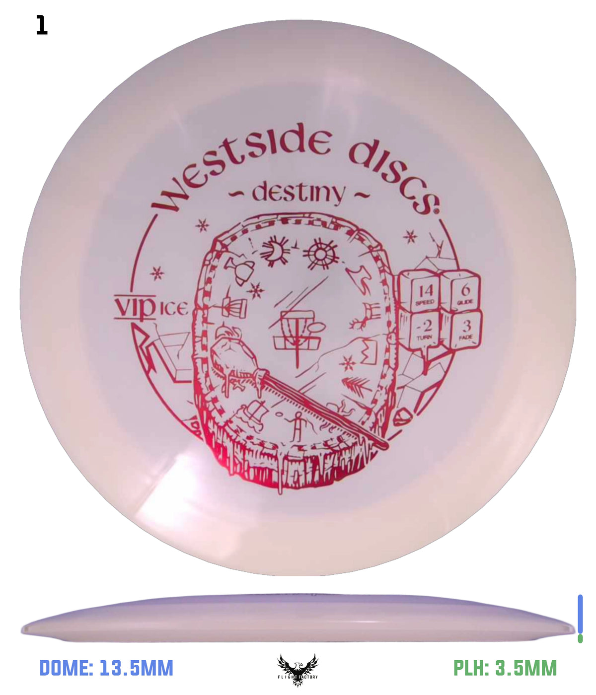 Westside Discs VIP Ice Destiny - Freeze