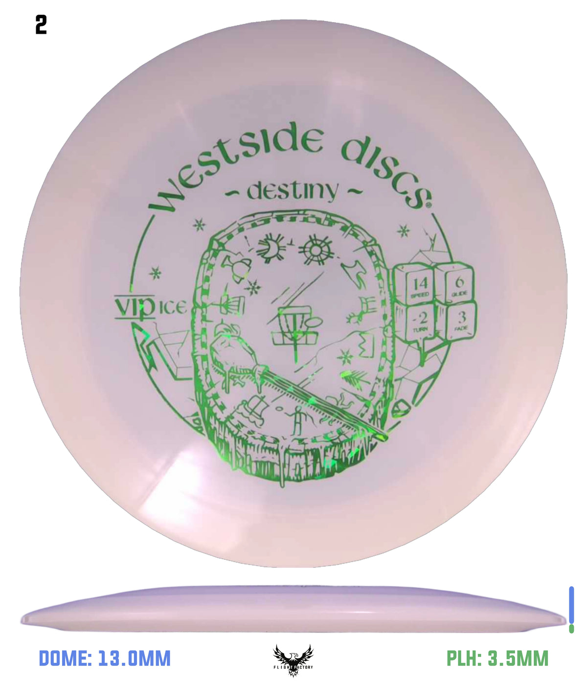 Westside Discs VIP Ice Destiny - Freeze