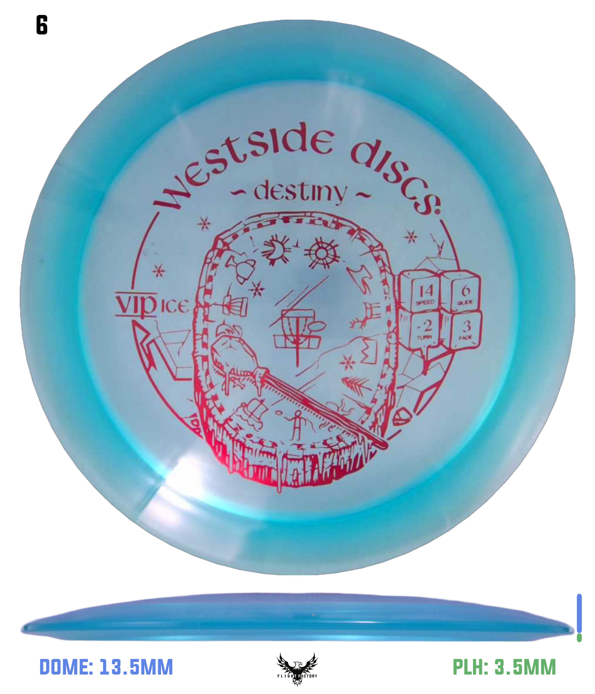Westside Discs VIP Ice Destiny - Freeze