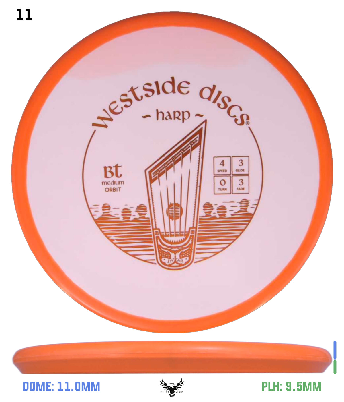 Westside Discs BT Medium Orbit Harp