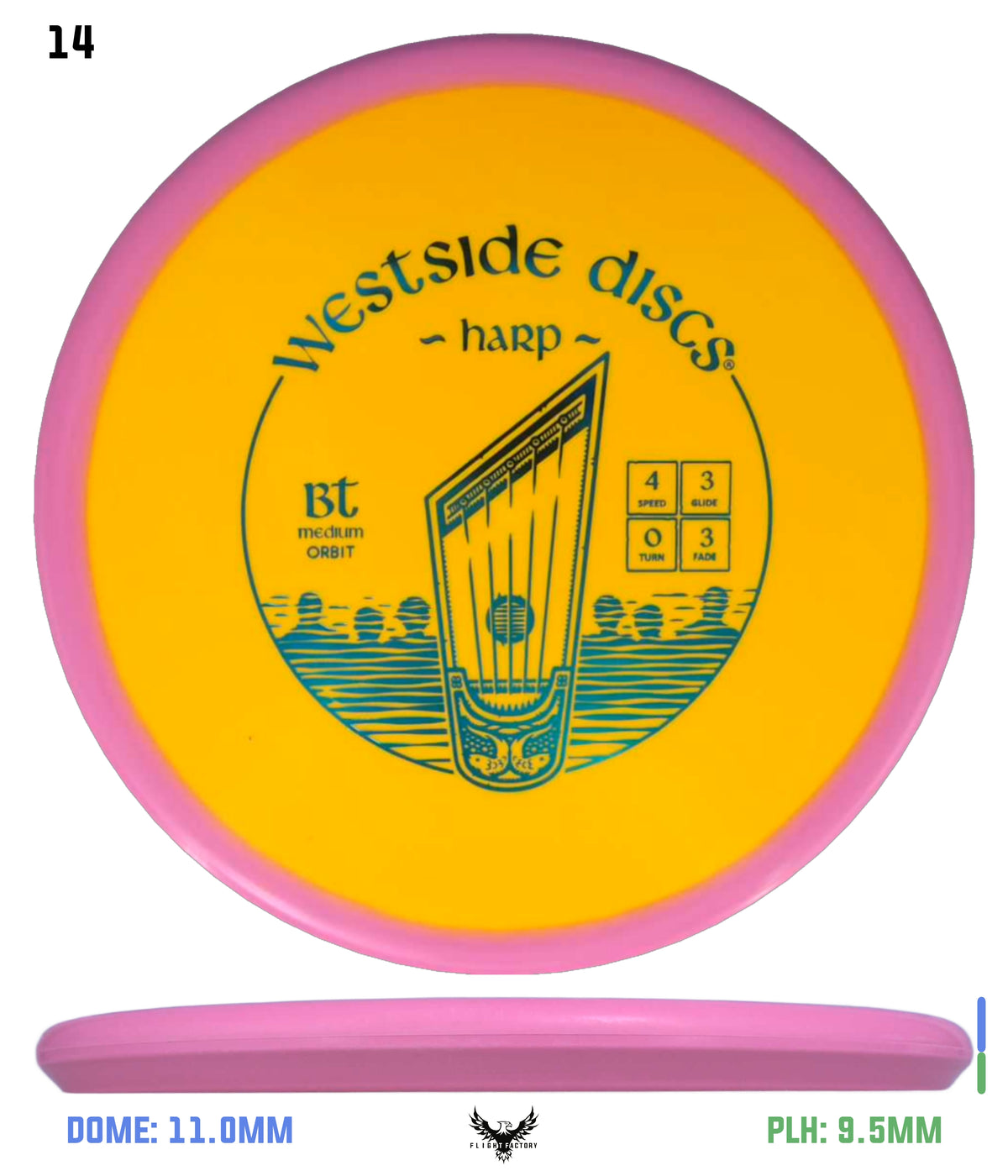 Westside Discs BT Medium Orbit Harp