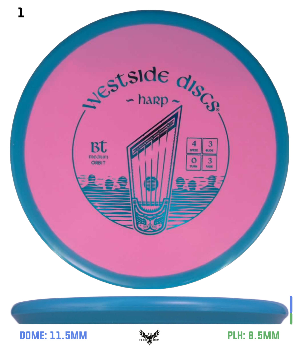 Westside Discs BT Medium Orbit Harp