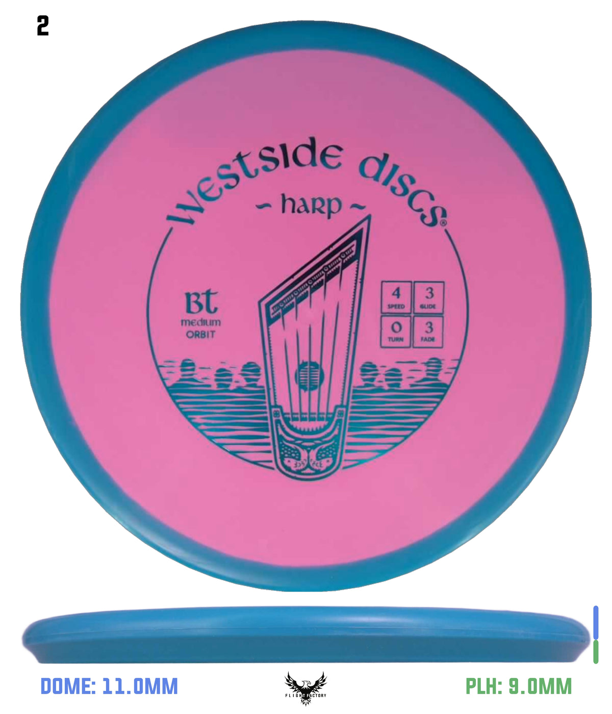 Westside Discs BT Medium Orbit Harp