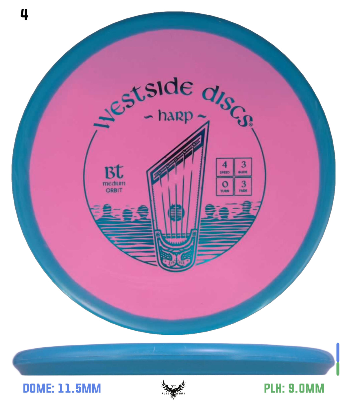 Westside Discs BT Medium Orbit Harp