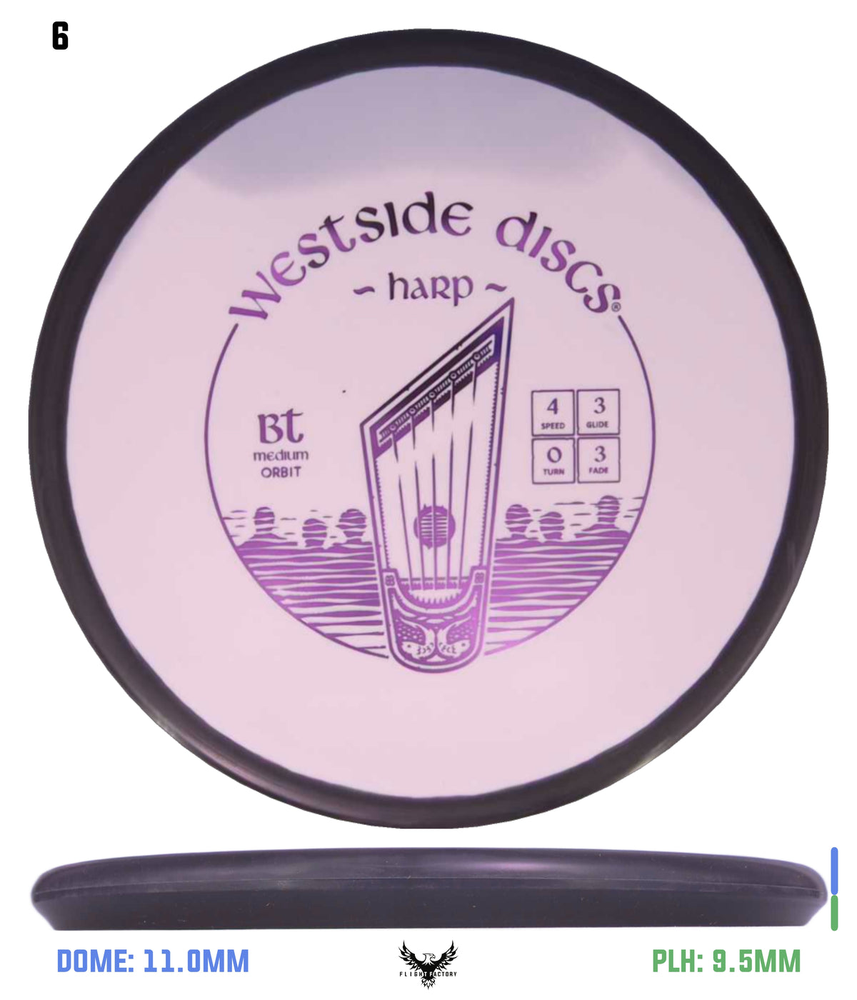 Westside Discs BT Medium Orbit Harp