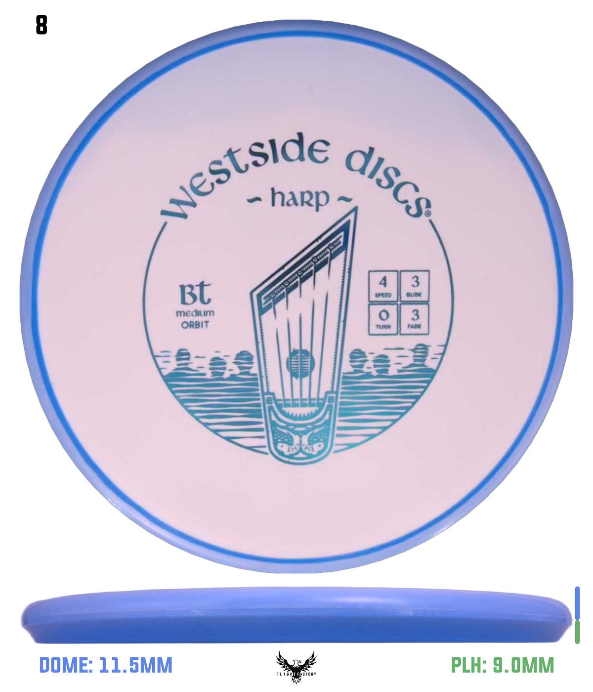 Westside Discs BT Medium Orbit Harp