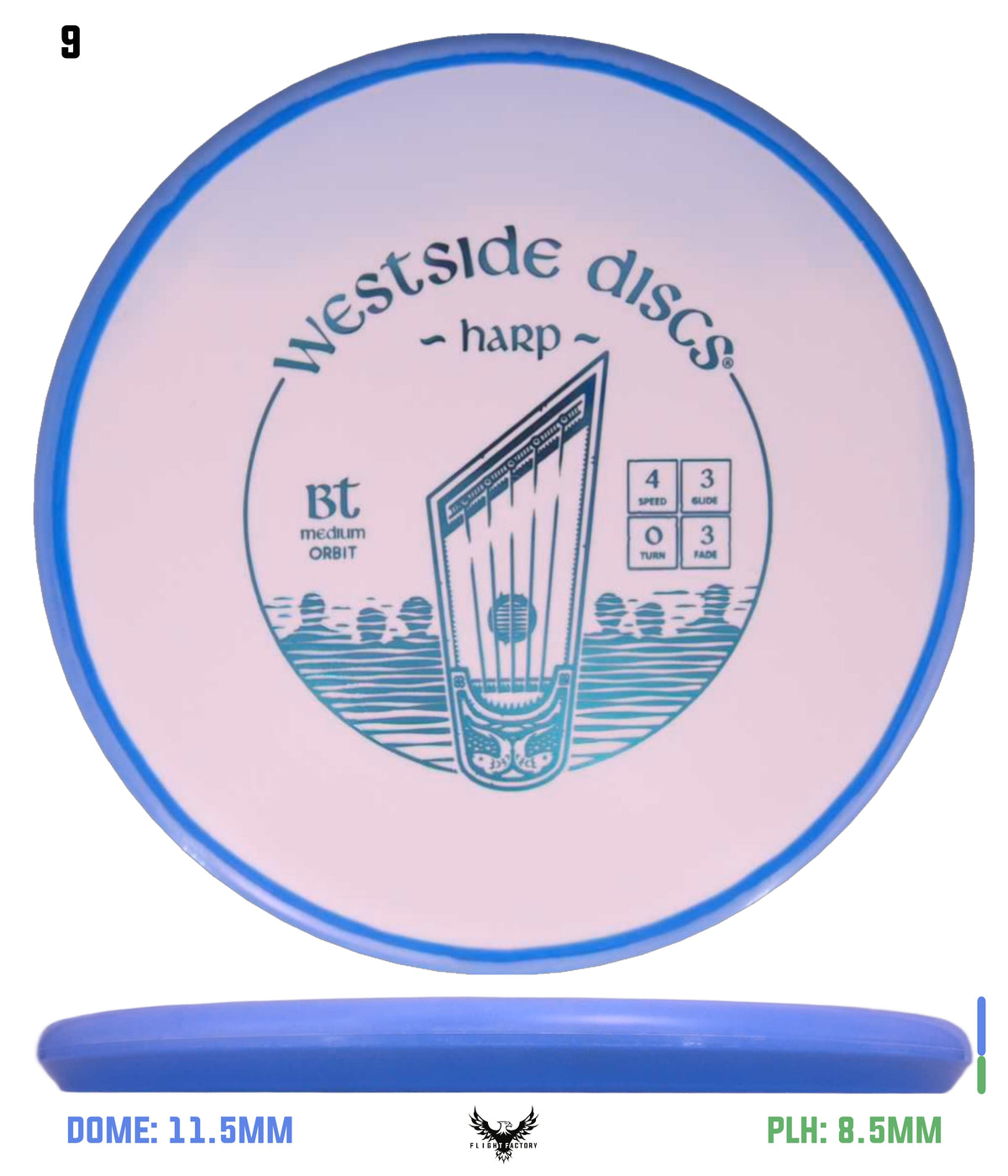Westside Discs BT Medium Orbit Harp